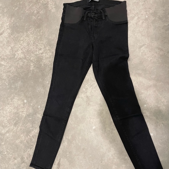 J Brand Mama J Maternity Jeans in “Seriously Black”, size 27 - Picture 3 of 6